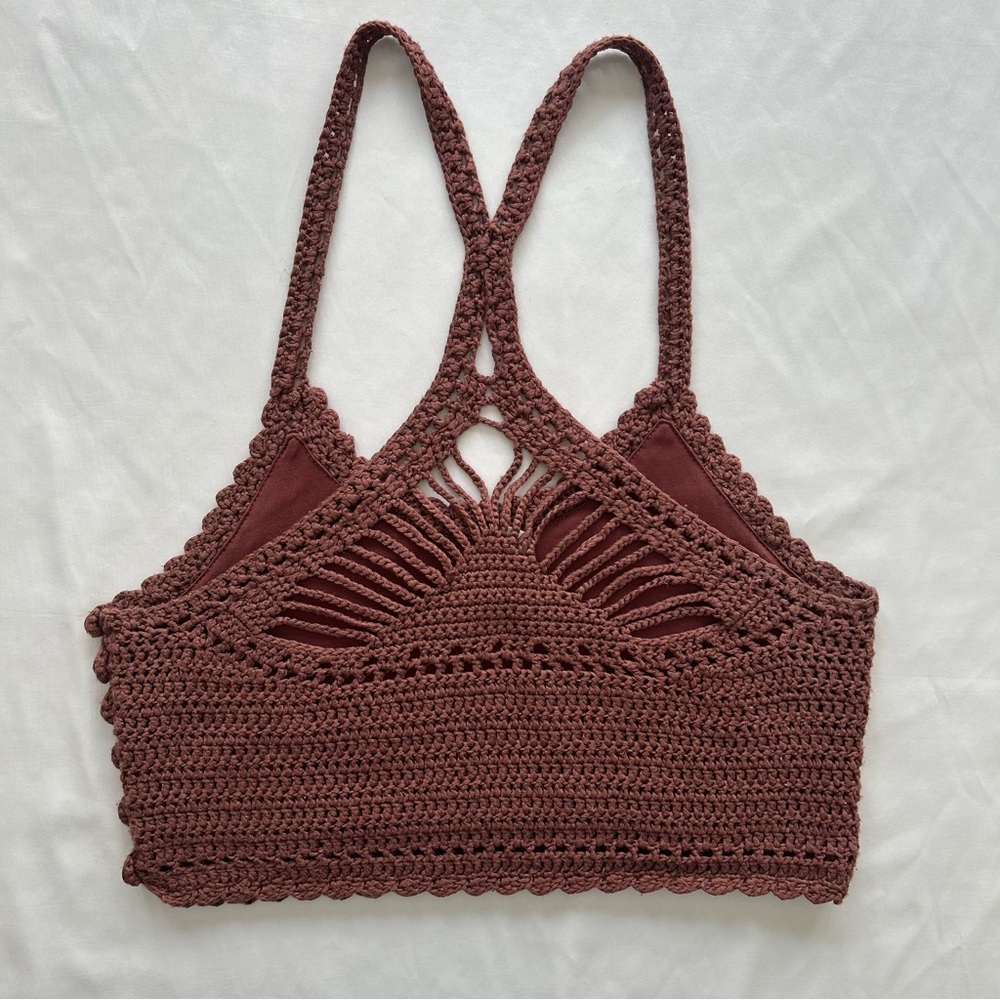 Tilly’s Knit Crochet Top - Picture 3 of 6
